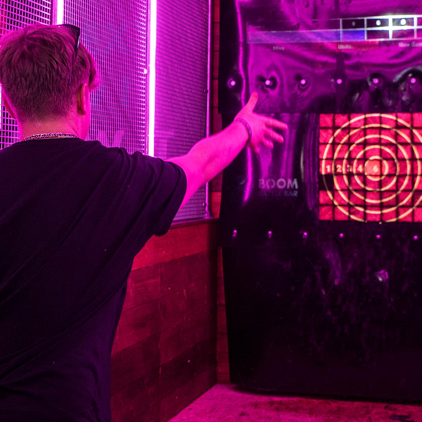 Augmented Reality Axe Throwing