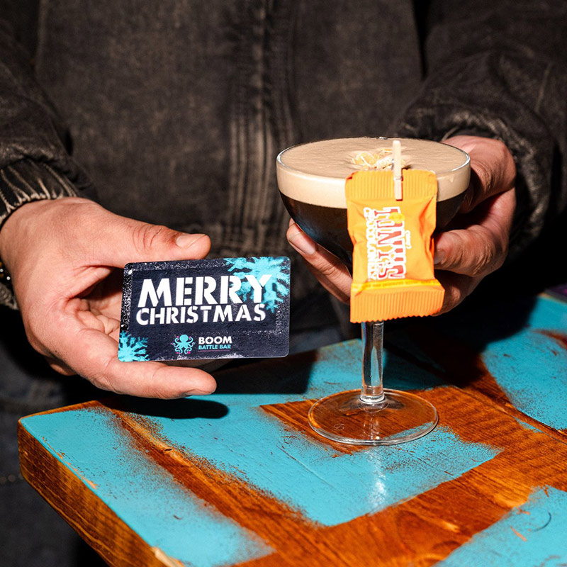 GIVE THE GIFT OF BOOM