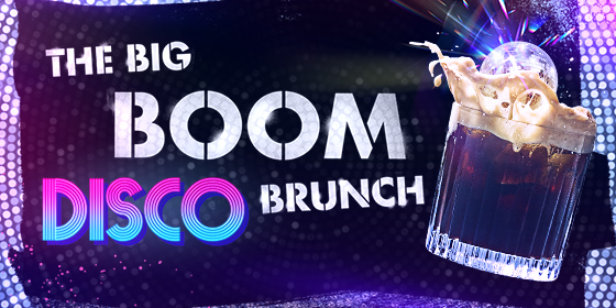 disco brunch promo