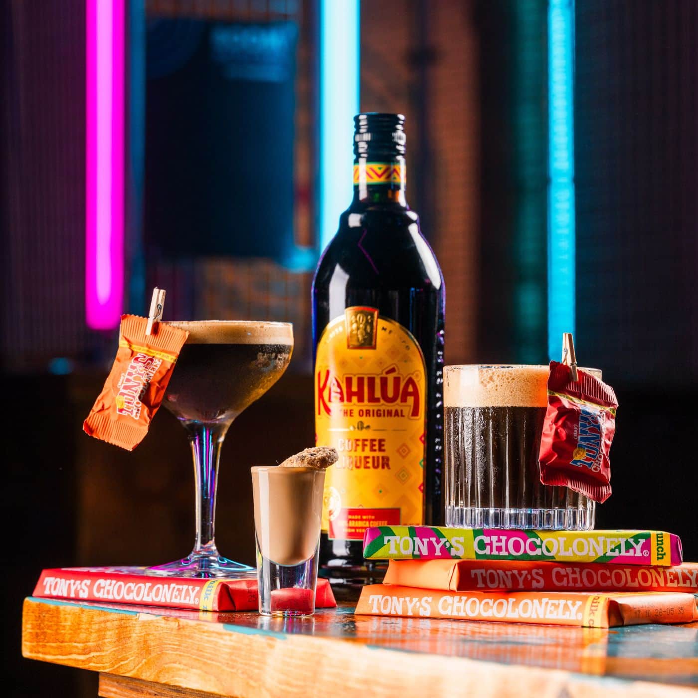 FESTIVE CHOC-TAILS WITH KAHLÚA AND TONY’S!