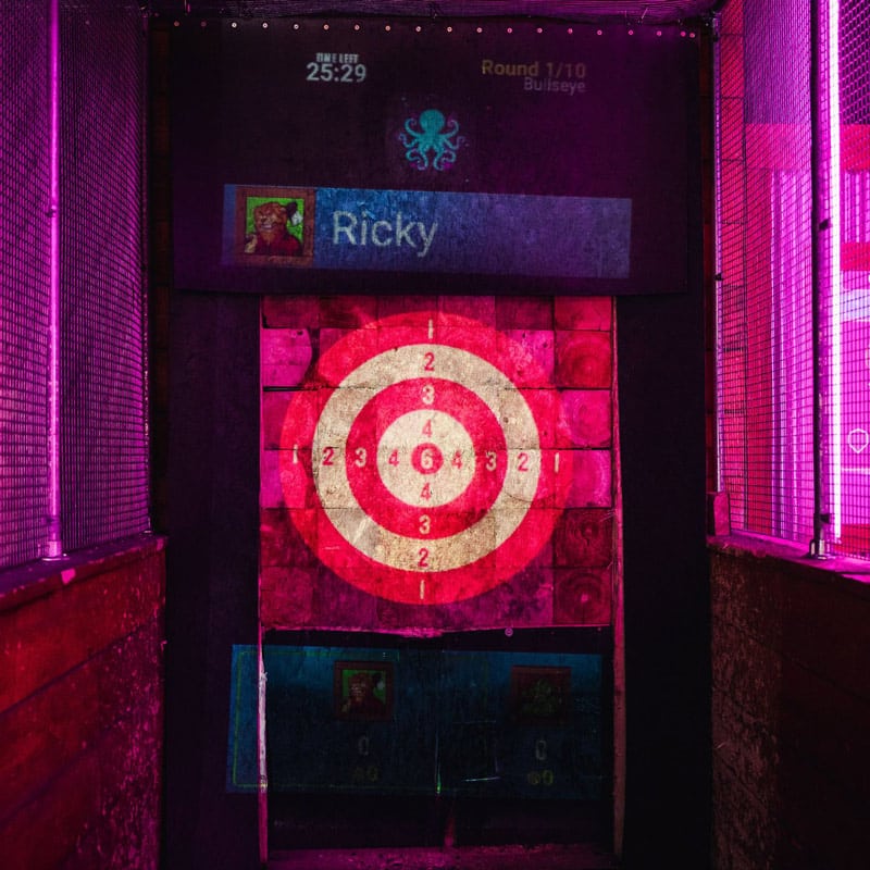 CHOOSE YOUR AXE LANE