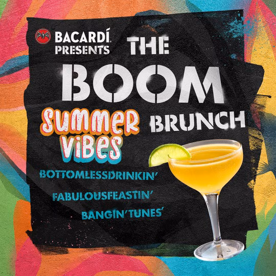 The Big BOOM Brunch - 5th July - 30th August